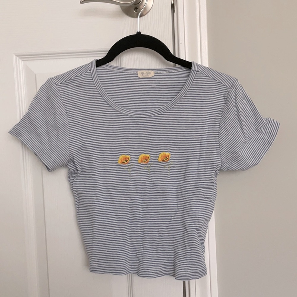 Brandy melville Amara Floral top